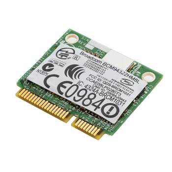 Mini PCI-E BCM94322HM8L DW1510 Двухдиапазонная беспроводная карта 300M для DELL E4200 E5500 2022