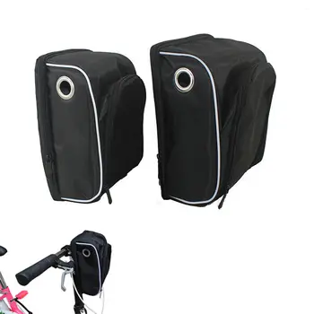 Чехол для передней сумки велосипеда, Переносная сумка для хранения аккумуляторного блока на руле велосипеда, Подвесная сумка для хранения
