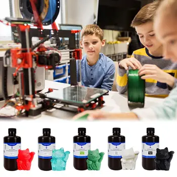 Профессиональные аксессуары для 3D-принтеров высокой твердости, расходные материалы для фотоотверждения, материал для светоотверждаемой печати, УФ-смола