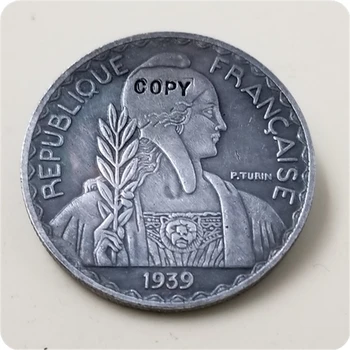 1929 (1939) Франция 10 франков КОПИЯ монеты с рисунком ЭССАИ